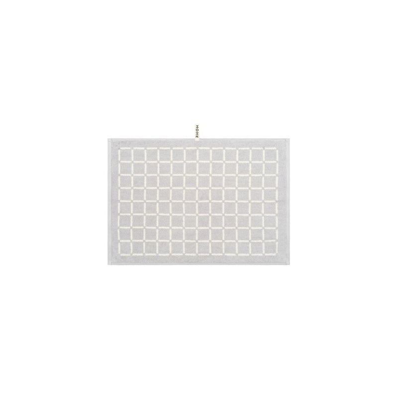 Hand Towel - Butter/Stone - Grid