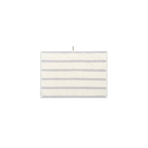Hand Towel - Butter/Stone - Bold Stripe