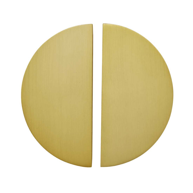 Benjamin Button Handle - Soft Gold Metal