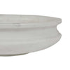 Rufus Lip Marble Bowl - White Marble