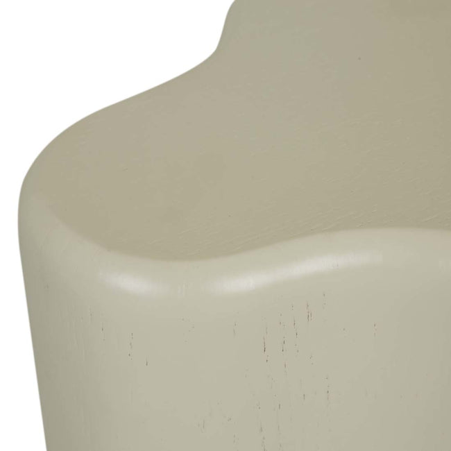 Artie Clover Side Table - Putty