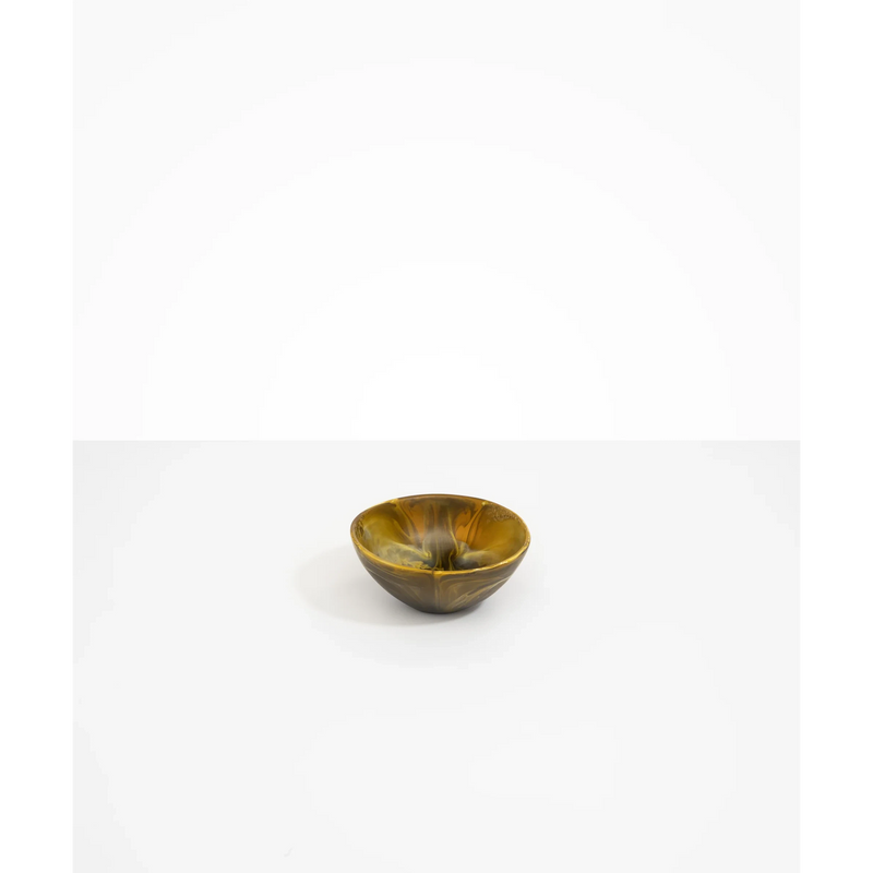 Small Resin Ball Bowl - Malachite