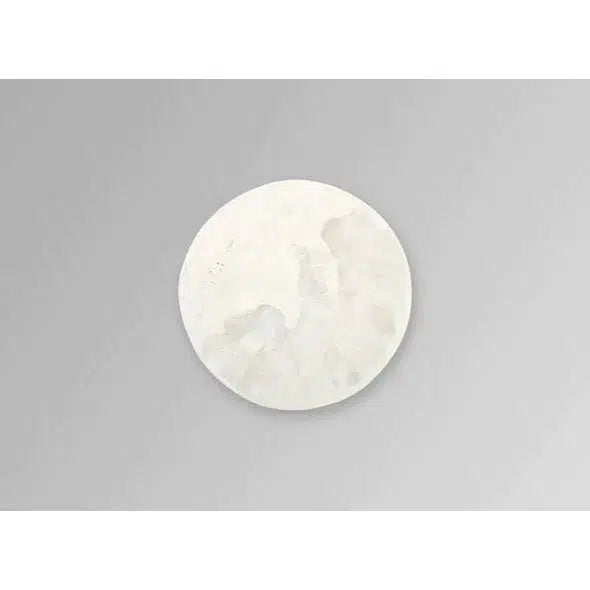 Resin Moon Cheese Platter - Chalk Swirl