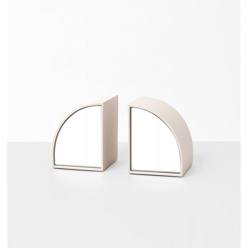Percy Bookends Pair - Nude