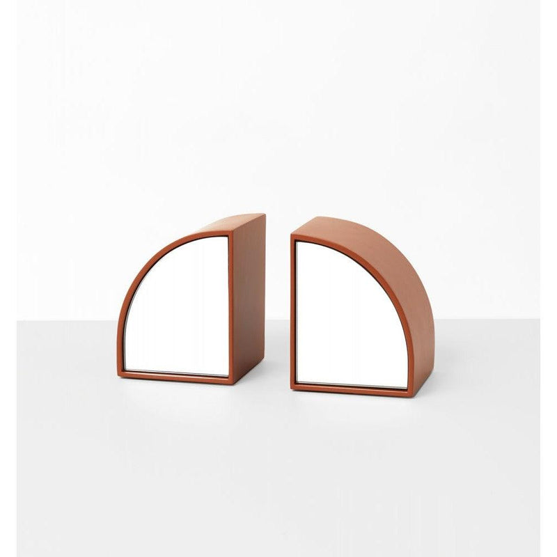 Percy Bookends Pair - Rust
