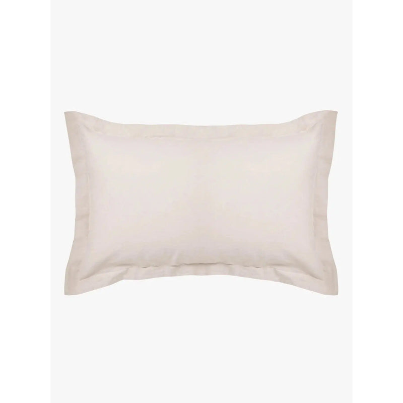 Avenue Oatmeal Linen & Cotton Pillowcases - Euro