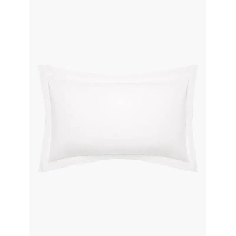 Avenue White Linen/Cotton Pillowcases - Euro