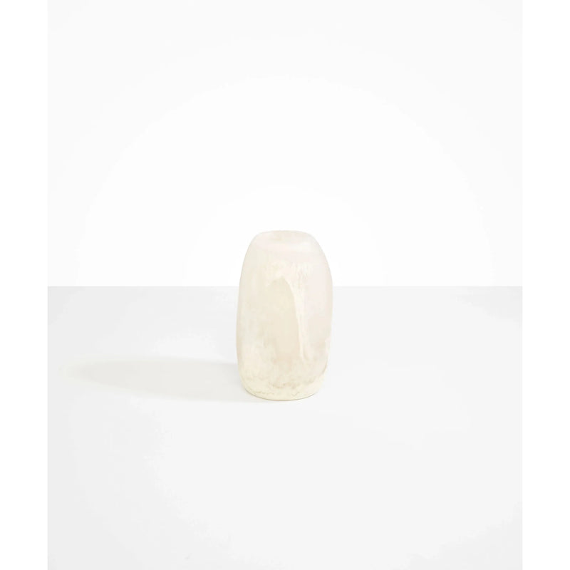 Medium Pebble Vase - Chalk Swirl