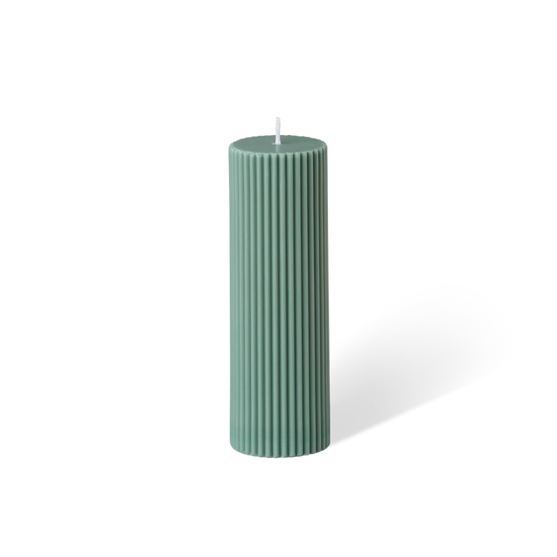 Wide Column Pillar Candle - Eucalyptus