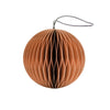 Clay Paper Sphere Ornament - H8.5cm