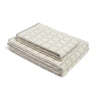 Bath Towel - Butter/Stone - Grid