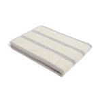 Bath Towel - Butter/Stone - Bold Stripe