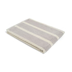 Bath Towel - Butter/Stone - Bold Stripe