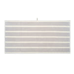 Bath Towel - Butter/Stone - Bold Stripe