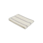 Hand Towel - Butter/Stone - Bold Stripe