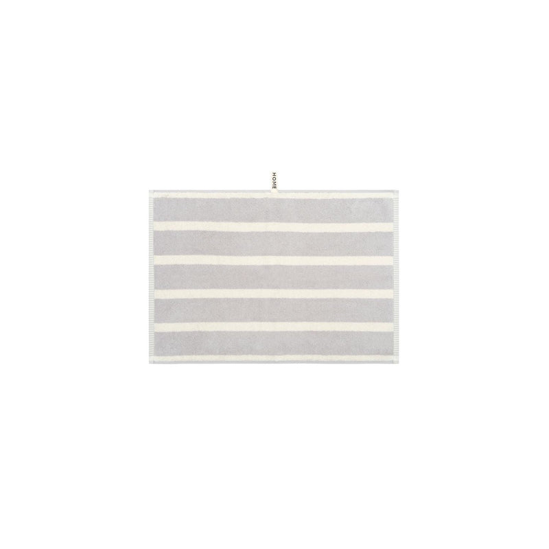 Hand Towel - Butter/Stone - Bold Stripe