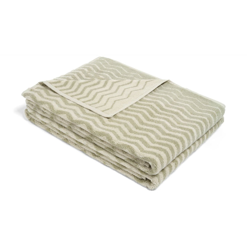 Bath Towel - Sage/Sand