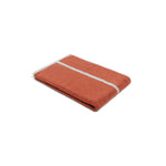 Hand Towel - Terracotta/Stone - Simple Stripe