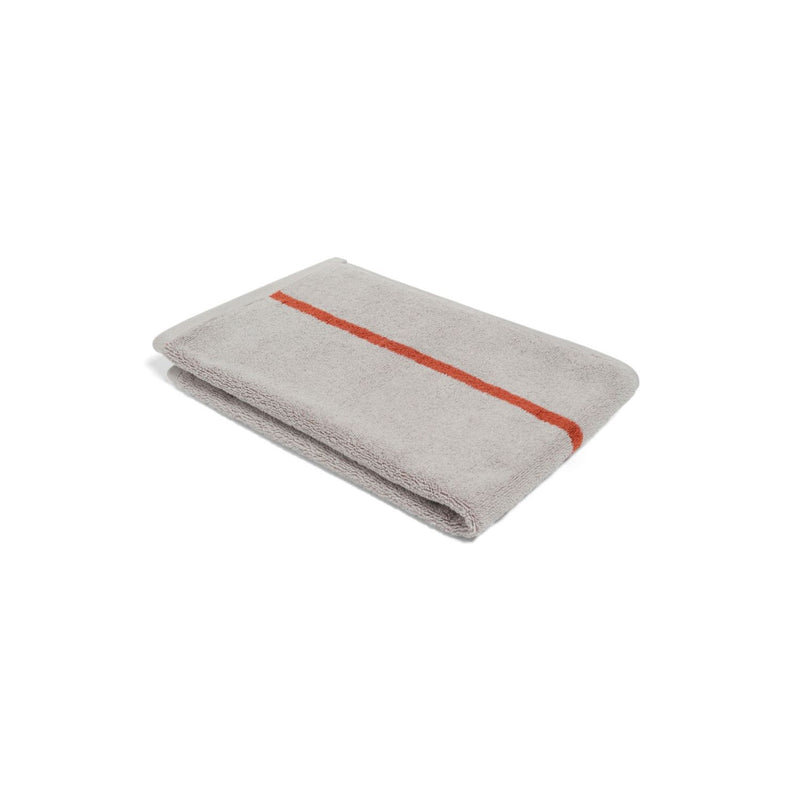 Hand Towel - Terracotta/Stone - Simple Stripe