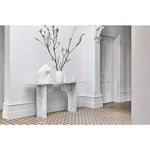 Rufus Converge Sculpture - White Marble