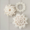 Papr Wreath Off-White - D43cm