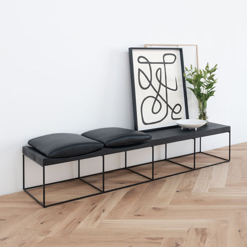 Amyra Bench Seat - Black/Black
