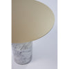 Kmode - Aura Side Table - Gold/White