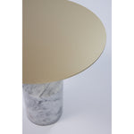 Kmode - Aura Side Table - Gold/White