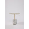 Kmode - Aura Side Table - Gold/White