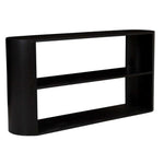 Classique Low Oval Shelf - Matt Dark Oak