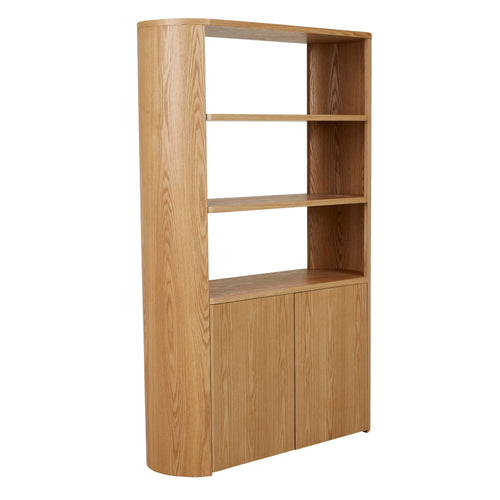 Classique Tall Oval Bookshelf Ash 3