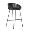 Duke Barstool - Vintage Tan PU - Black