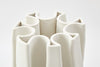 Box Pleat Vase Ivory