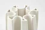 Box Pleat Vase Ivory