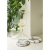 Stone Coaster Set of 2 - Calacatta Viola