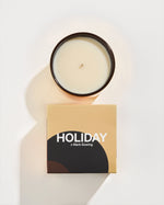 Limited Edition Holiday Buddha Wood Gold Candle 280g