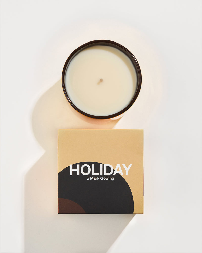 Limited Edition Holiday Buddha Wood Gold Candle 280g