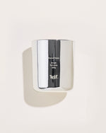 Limited Edition Holiday Flannel Flower Silver Candle 280g