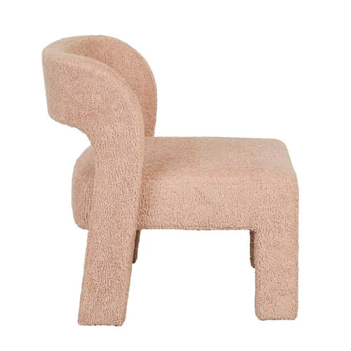 Eleanor Occasional Chair - Blush Sheepskin