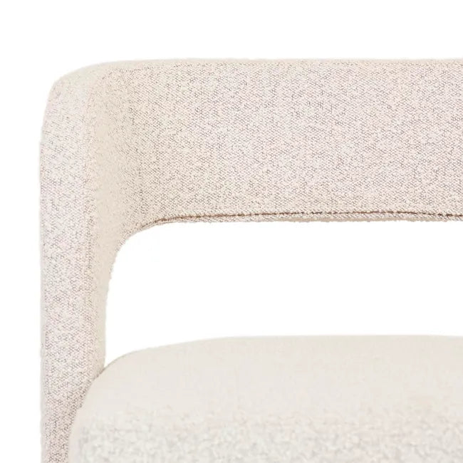 Eleanor Occasional Chair - Grey Speckle Boucle