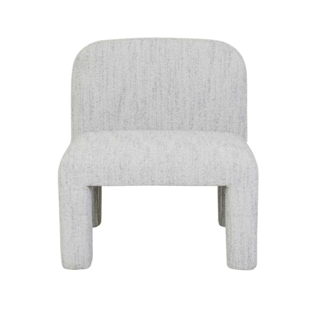 Hugo Arc Occasional Chair - Ice Grey