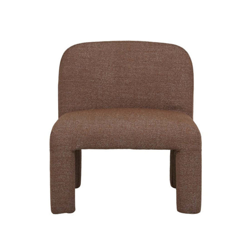Hugo Arc Occasional Chair - Rust Speckle