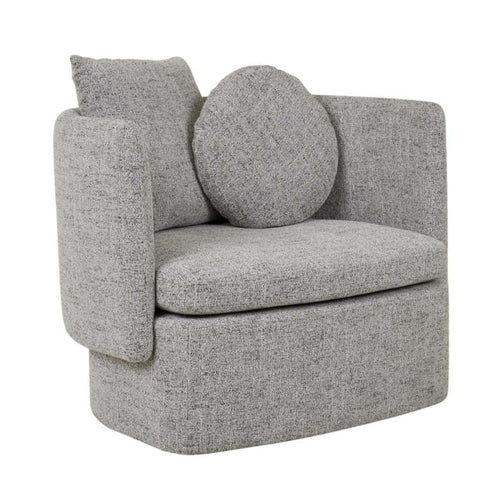 Hugo Bow Grand Occasional Chair - Moon Rock