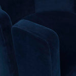 Juno Moon Occasional Chair - Navy Velvet