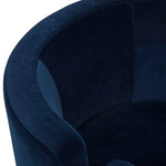 Juno Moon Occasional Chair - Navy Velvet