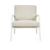 Tolv Nysse Occasional Chair - Limestone Leather - Light Oak