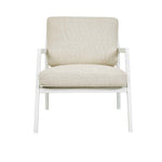 Tolv Nysse Occasional Chair - Limestone Leather - Light Oak