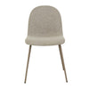 Smith Straight Leg Dining Chair - Khaki Grey