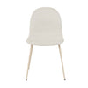 Smith Straight Leg Dining Chair - Khaki Grey