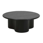 Artie Wave Coffee Table - Black Oak